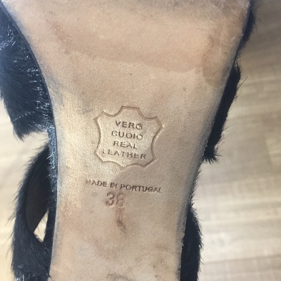 Opening Ceremony pony hair gladiator heel size EU 38 - Picture 8 of 8